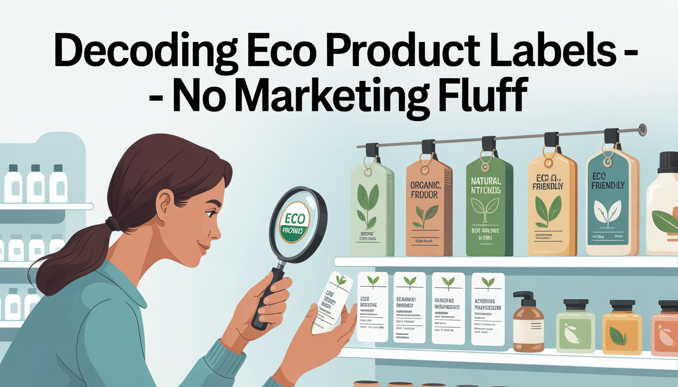 Decoding Eco Product Labels | No Marketing Fluff